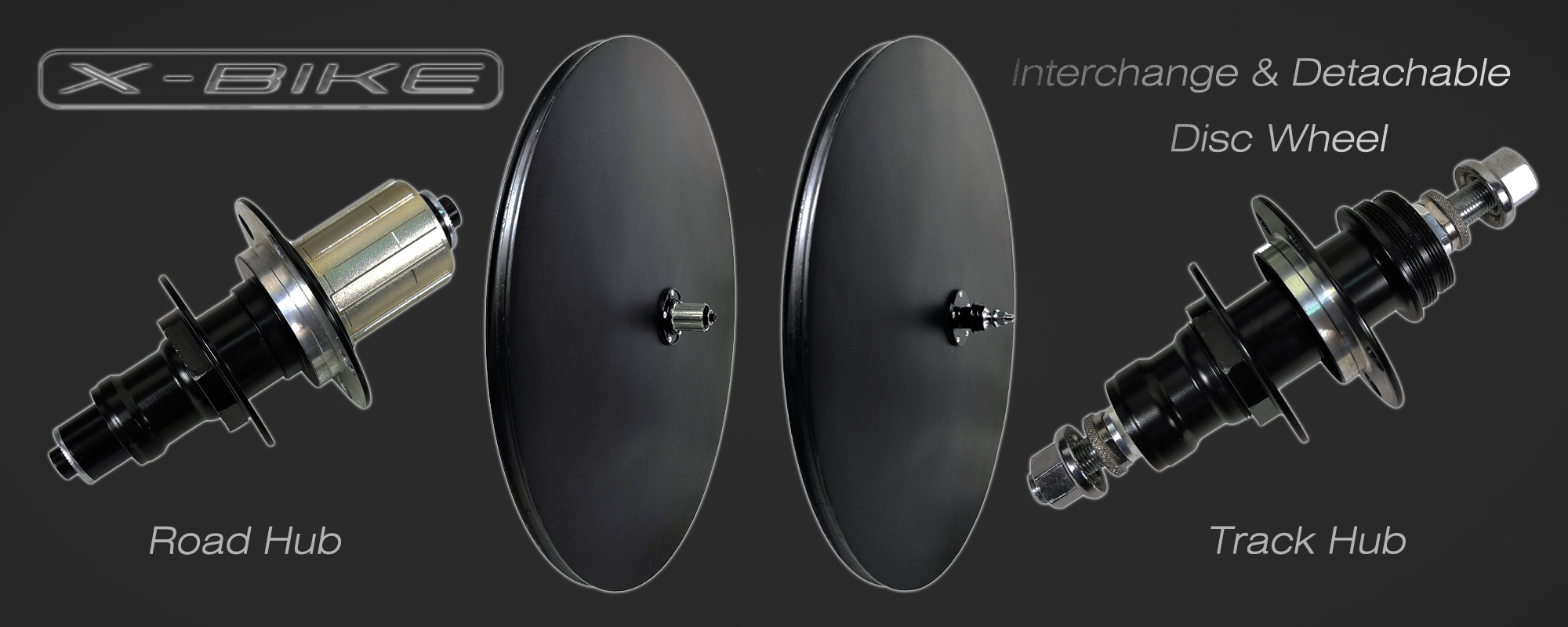 Interchange & detachable disc wheel
